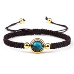 Brown Thread Gold Ring