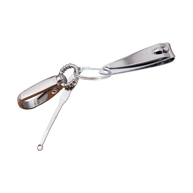 Keychain With Nail Scissors Ear Pick Pant Belt Pendant - Shop at LoveMi
