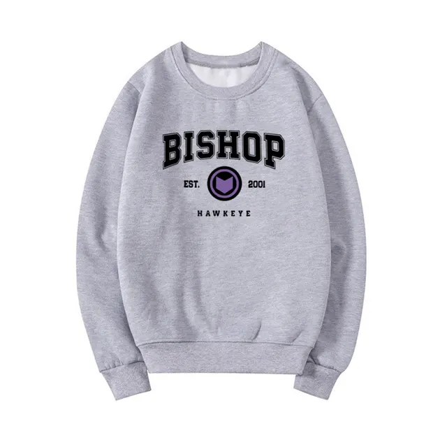 Bishop 2001 Sweatshirts Hawkeye Hoodie Light Gray - Shop at LoveMi