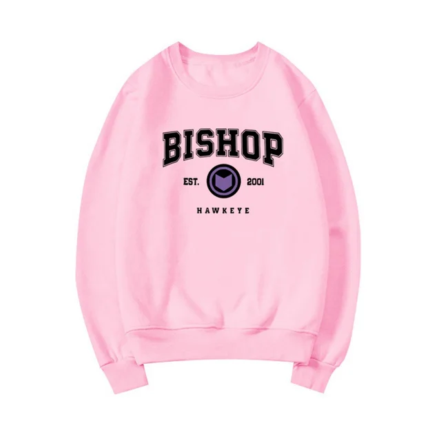 Bishop 2001 Sweatshirts Hawkeye Hoodie Pink - Shop at LoveMi