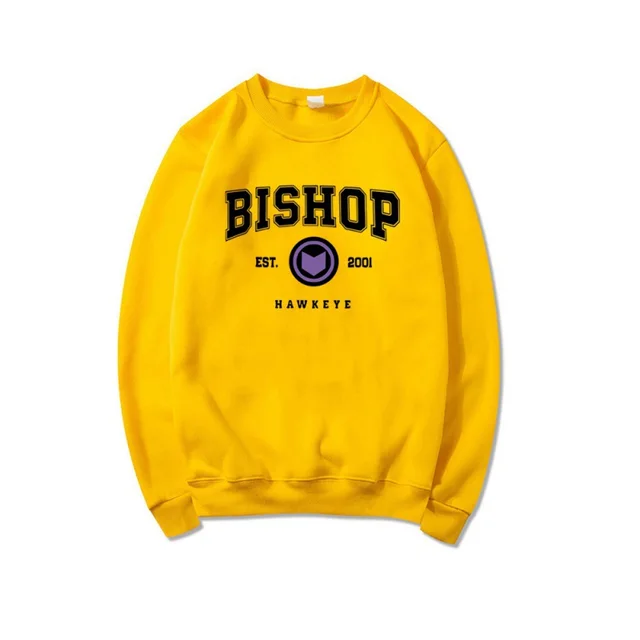 Bishop 2001 Sweatshirts Hawkeye Hoodie Yellow - Shop at LoveMi