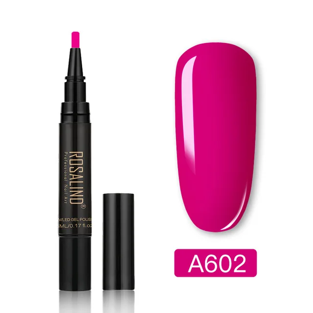 ROSALIND Phototherapy Gel Nail Polish Gel Pen 5ML Rka602 Style - Shop at LoveMi
