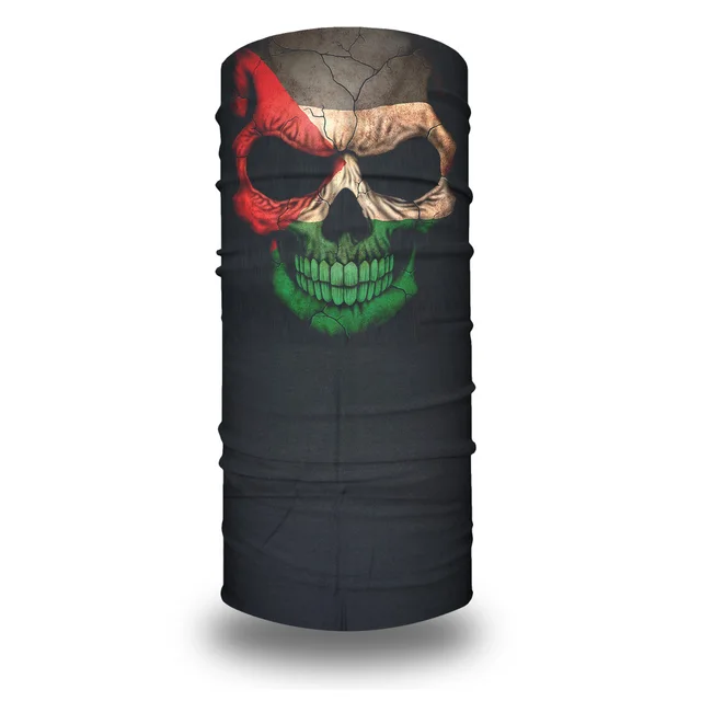 Flag Scarf Multi functional Sun Protection Cycling Mask Palestine 3 - Shop at LoveMi