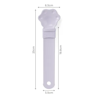Plastic Cat Strip Squeezing Machine Spoon Feeder Absolutely Purple - Shop at LoveMi