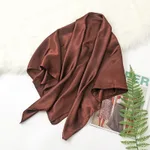 90 Solid Color Dark Coffee