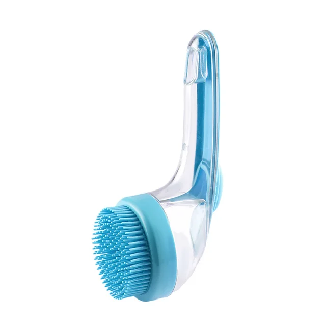 Dogs Cats Pets Brush Pet Bath Brush Cleaning Brushes Long Handle Shower Brush Pet Supplies Cat Dog Pet Grooming Comb For Pet Products Bath Brush ... Bath Brush Blue - Shop at LoveMi