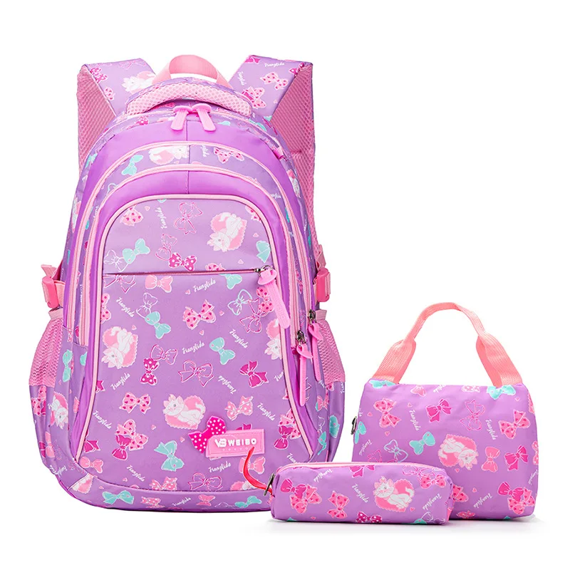 Schoolbag Middle School Student Ins Large Capacity Leisure Travel Purple - Shop at LoveMi