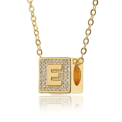 Fashion Simple Pendant Stereo 26 English Gold E - Shop at LoveMi