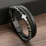 Black Snowflake Stone