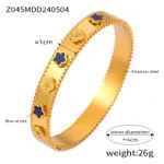 Z045 Gold Blue Acrylic