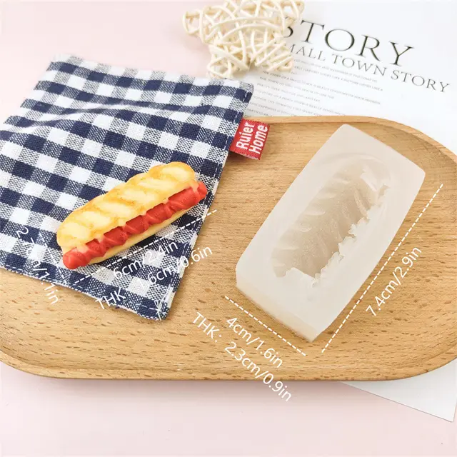 Creative Replica Bread Silicone Fondant Cake Decoration Tool DIY Handmade Pinch Mold Style 10 - Shop at LoveMi