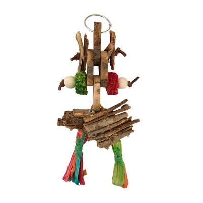 Parrot Bird Bite Toy String Relieving Stuffy Decorative Color Pendant Bulk - Shop at LoveMi