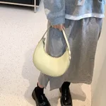 Fashion Women's Retro Shoulder Bag - Cream