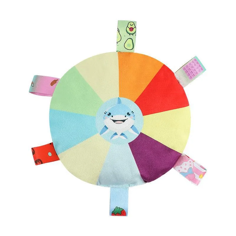 Dog Plush Sound Molar Long Lasting Toy Frisbee Shark - Shop at LoveMi