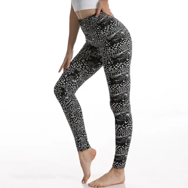 Women's Fashionable Knitted Jacquard Plus sized Plus sized Skinny Ankle length Pants Gray - Shop at LoveMi