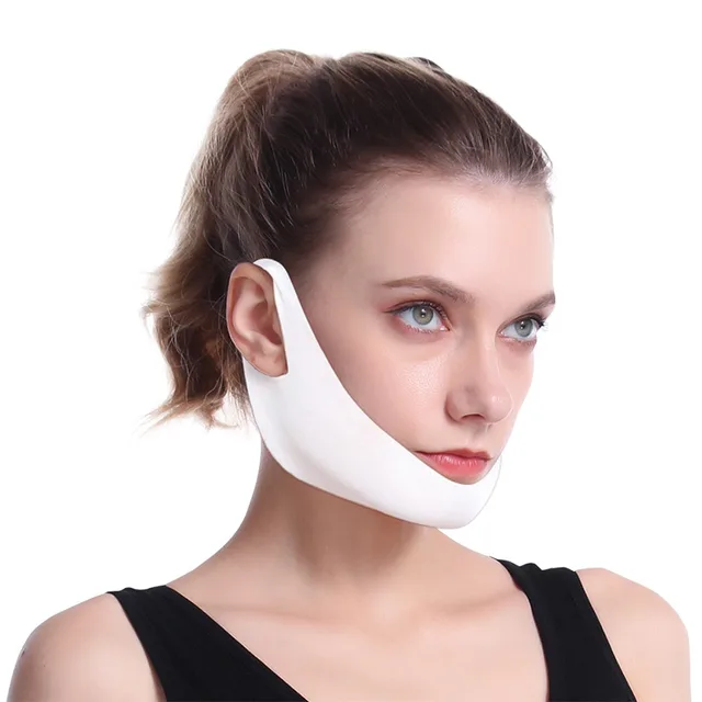 Facial Lifting V face Bandage Double Chin Mask Tiala Face Pasters - Shop at LoveMi