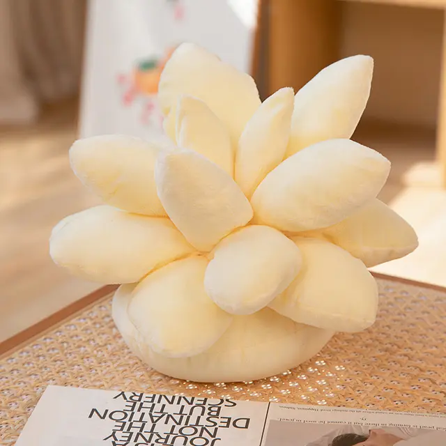Plant Succulent Pillow Plush Toy Office White - Shop at LoveMi
