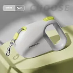 Pet Hand Holding Rope Retractable And Controllable Safe And Explosion Protective - White 5M Blister Packaging - View 1
