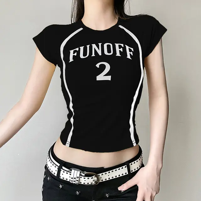 Slim fit Basic Simple T shirt Top Black - Shop at LoveMi