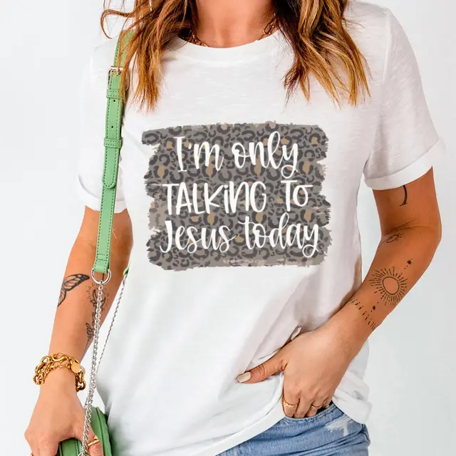 Women's Drop shoulder Cotton Round neck T shirt White - Shop at LoveMi