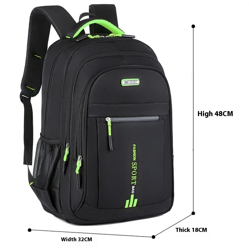 Men's Fashion Large Capacity Computer Backpack Green - Shop at LoveMi