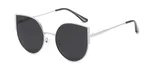 Silver Frame Black And Gray