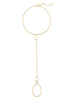 Five Pointed Stars In Gold