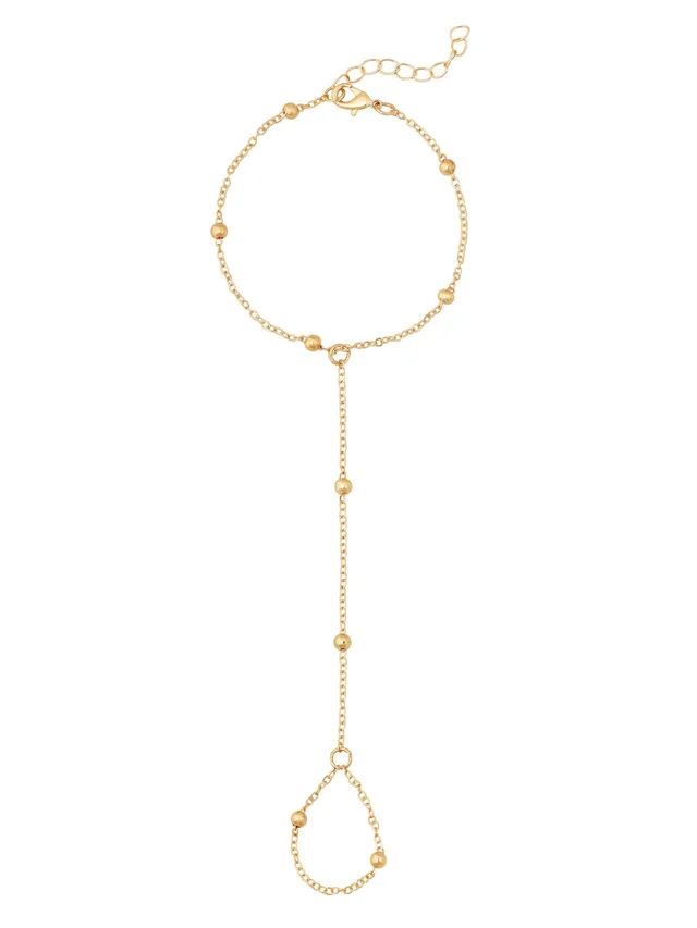 Five pointed Star Stainless Steel Ring Chain Female Love Rice Beads Style - Shop at LoveMi