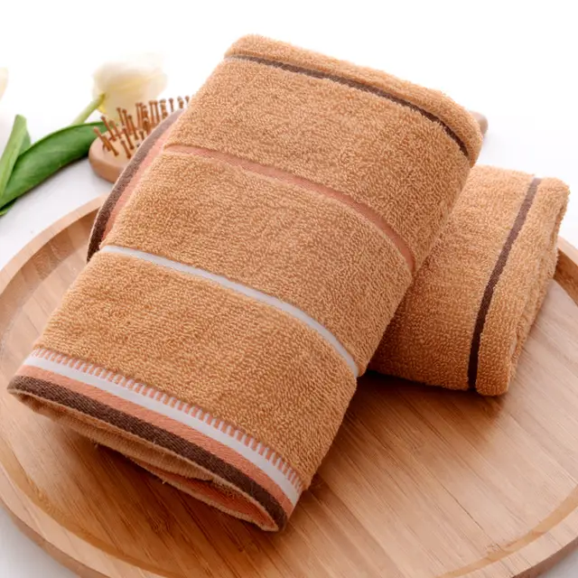 Simple Cotton Thickened Face Towel Is Stain Resistant Coffee - Shop at LoveMi