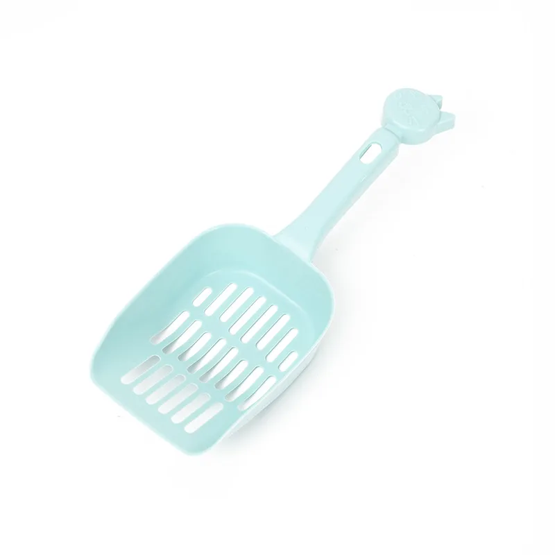 Pet Spreading Scoops - Durable Plastic Cat Litter Shovels For Easy Cleaning And Odor Control - Blue