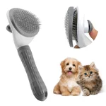 Cat Brush With Release Button Say Goodbye To Loose Fur And Tangles Cat Brushes For Indoor Cats Pet Hair Removal Tool Suitable For Pets With Long Or...