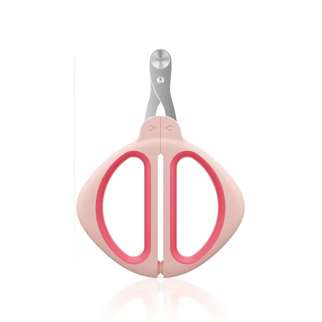 Cat Nail Clipper Cat Nail Trimmer With Positioning Round Hole Sharp Non Slip Handle Cat Claw Clipper Safe Indoor Cat Nail Clipper Pet Nail Clipper ... Pink - Shop at LoveMi