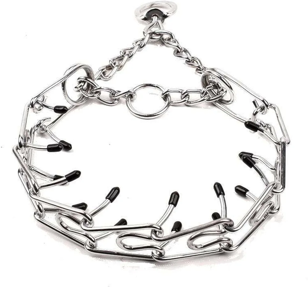 Pet Supplies Large Pinch Collar Dog Prong Collar Dog Training Collar Medium And Small Dogs Stainless Steel Adjustable With Comfort Rubber Tips L3... L3.5Mm55Cm - Shop at LoveMi