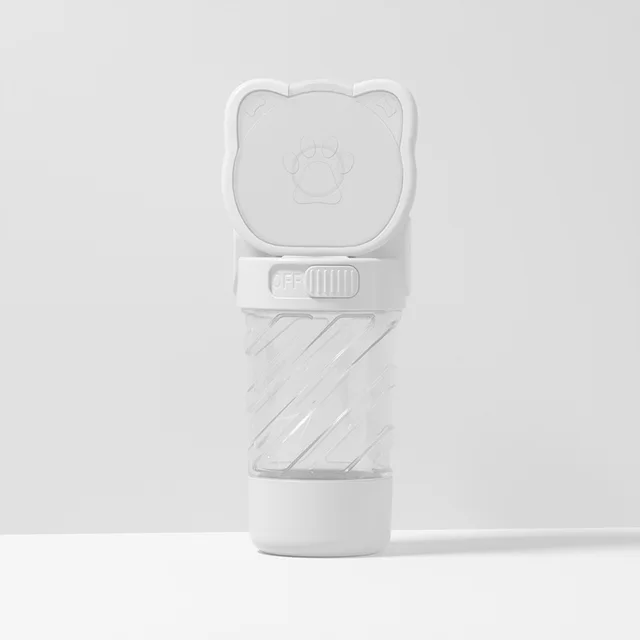 3 In 1 Pet Water Bottle Outdoor Portable Dog Water Bottle With Food Container Garbage Bags Dispenser For Cat Puppy Pets Stuff Accessories For Walki... White - Shop at LoveMi