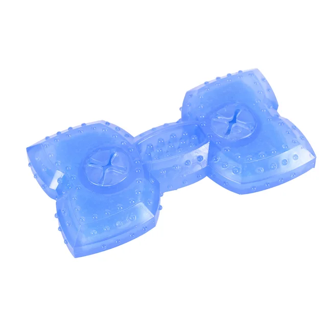 Pet Teether Cooling Chew Toy For Dogs Teething Toy For Puppies Fit With Treats For More Bones - Shop at LoveMi