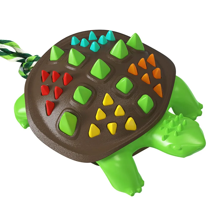 Dog Toothbrush Chew Toys Natural Rubber Dog Tooth Cleaner Stick Puppy Dental Care Brushing Toy Dog Tooth Cleaner Chocolate Green - Shop at LoveMi
