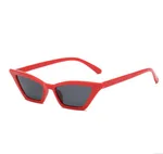Red Framed Black Gray
