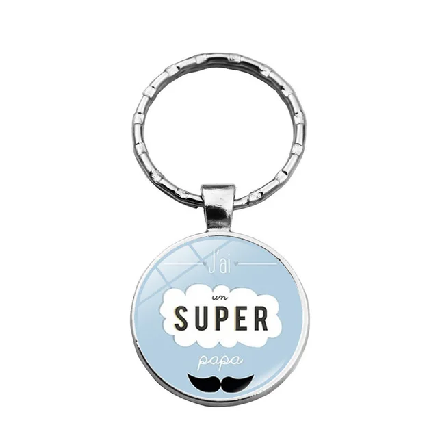 Time Gem Keychain Pendant Metal Key Ring 14Style - Shop at LoveMi