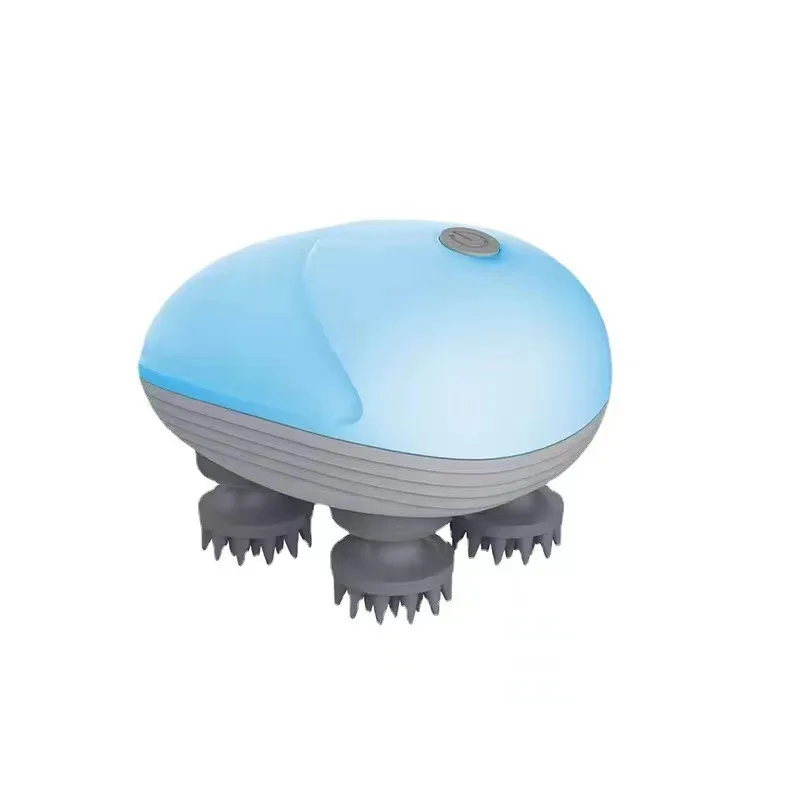 Electric Cat Massager Head Back Scratcher For Relieving Tension Pet Massage Tool Shoulder Neck Deep Tissue Head Scalp Massager Blue - Shop at LoveMi