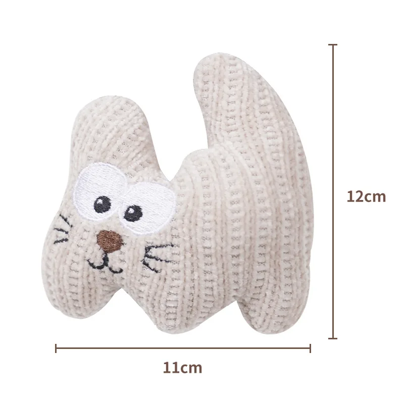 Catnip Toy For Cats Kittens Plush Rope Cat Chew Toy With Bell Bite Resistant Catnip Toys Cat Teething Toy Light Coffee - Shop at LoveMi