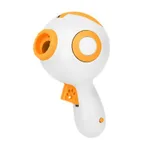 Dogs Treat Launchers Toy Food Dispenser Leakage Food Eatting Snack Dispenser Toy Interactively Pet Slow Feeder Training Toy - Orange
