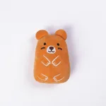 Teeth Grinding Catnip Toys Funny Interactive Plush Cat Toy Pet Kitten Chewing Vocal Toy Claws Thumb Bite Cat Mint For Cats - Brown