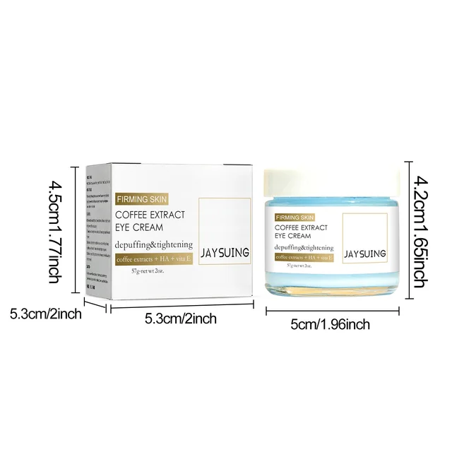 Jaysuing Coffee Firming Eye Cream Firming & Moisturizing Eye Cream For Fine Lines & Dark Circles 1Pcs - Shop at LoveMi