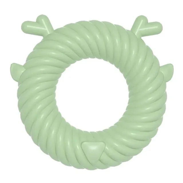 Pet Plush Toy Dog Sound Deer Animal Shape Toy Interactive Dog Teeth Clean Chew Toy Pet Supplies For Small Meduim Large Dog Green - Shop at LoveMi