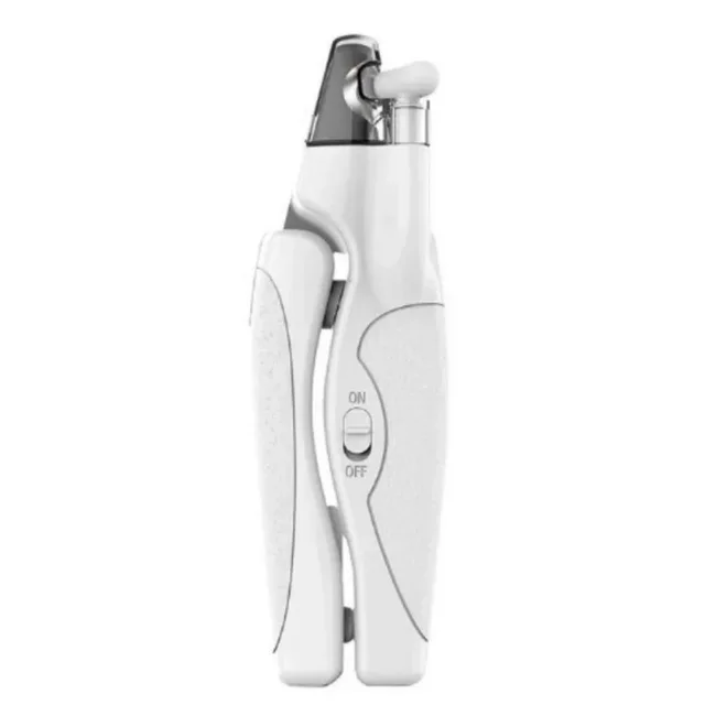 Pet Nail Clippers With Light For Dogs And Cats Rechargeable, Easy And Safe Trimming With Precision Blades And LED Light White - Shop at LoveMi