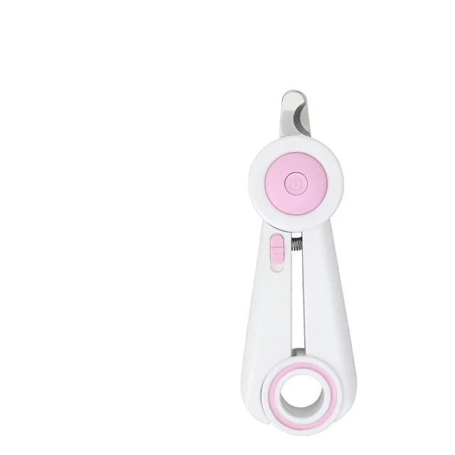 Dog Nail Clippers Nail Grinder Cat Nail Clippers Build in LED Light Anti blood Position Nail Clippers Pet Red - Shop at LoveMi