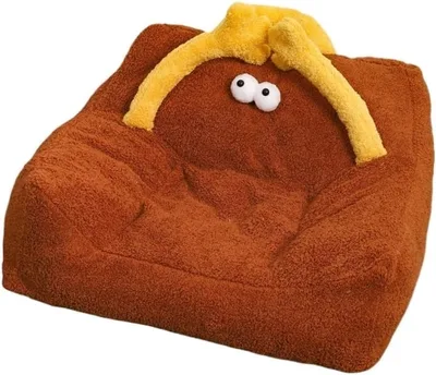 Pet Nest Multi Color Cute Wind Cartoon Cat Nest Dog Nest Sofa Nest Suitable Small And Medium Sized Cats And Dogs Four Seasons Washable Small Pet Be... Coffee - Shop at LoveMi