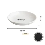 Fishbone Plate Black