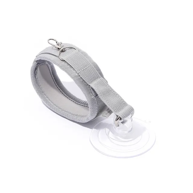 Cats Collar Bathing Fixed Suction Cup Puppy Bath Neck Collars Accessories Professional Kittens Necklaces Portable Pet Products Gray - Shop at LoveMi
