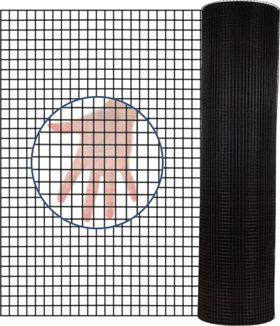 Metal Wire Fence Black - Shop at LoveMi
